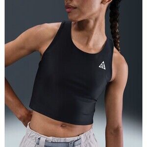 Nike ACG Tree Frog Women's XL Dri-FIT ADV Reversible Tank-Top Black & Brown NEW